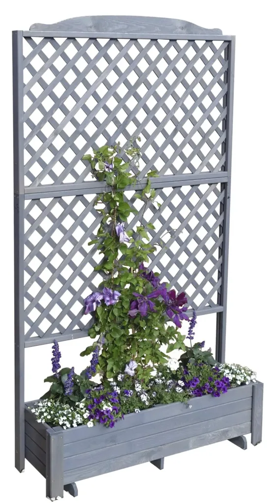 Shelves Romantica 120 x 210 cm, Grau