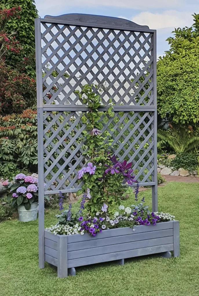 Shelves Romantica 120 x 210 cm, Grau
