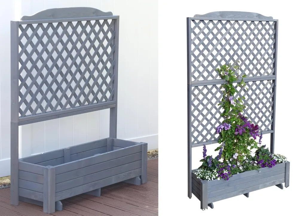 Shelves Romantica 120 x 210 cm, Grau
