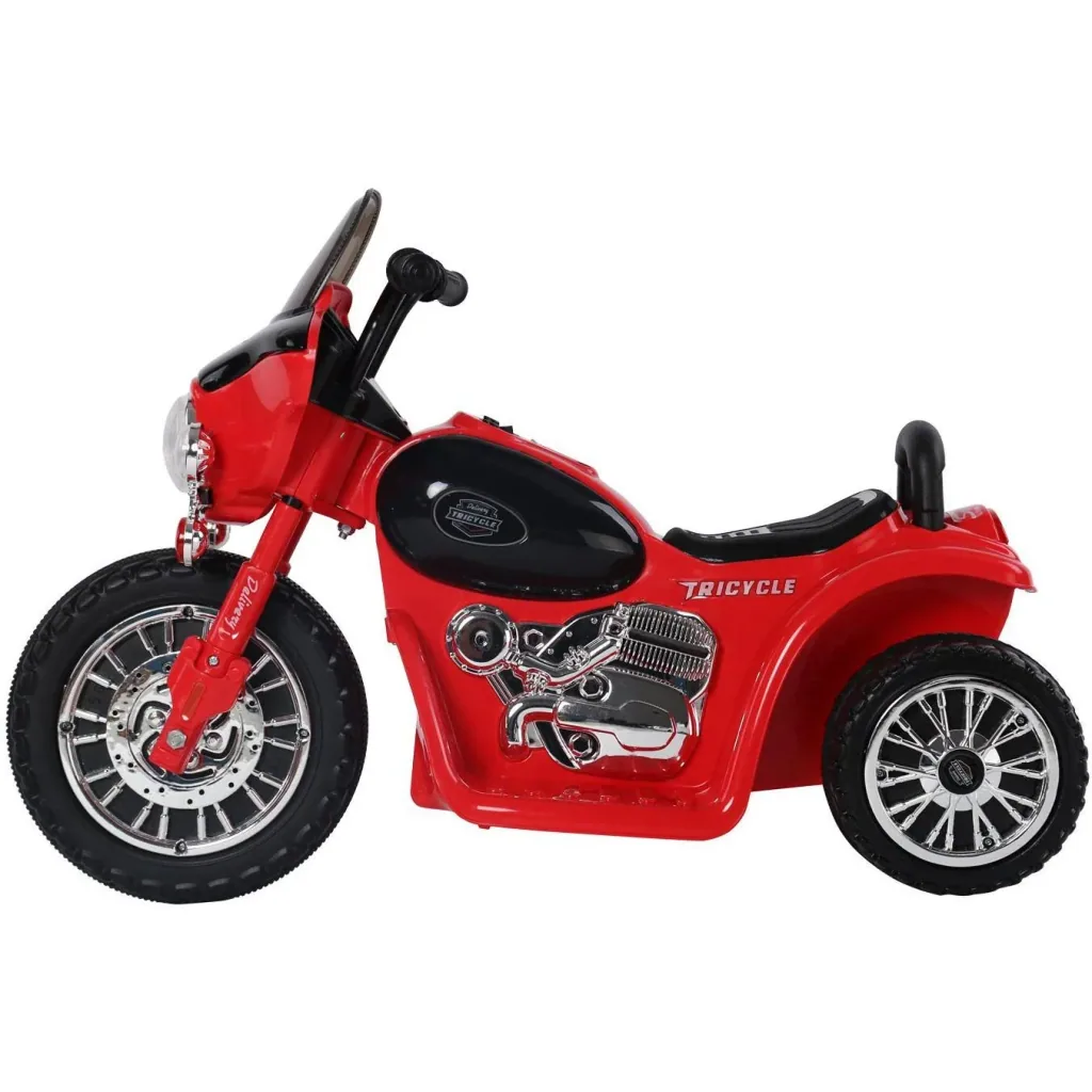 Electric motorcycle children's motorcycle red