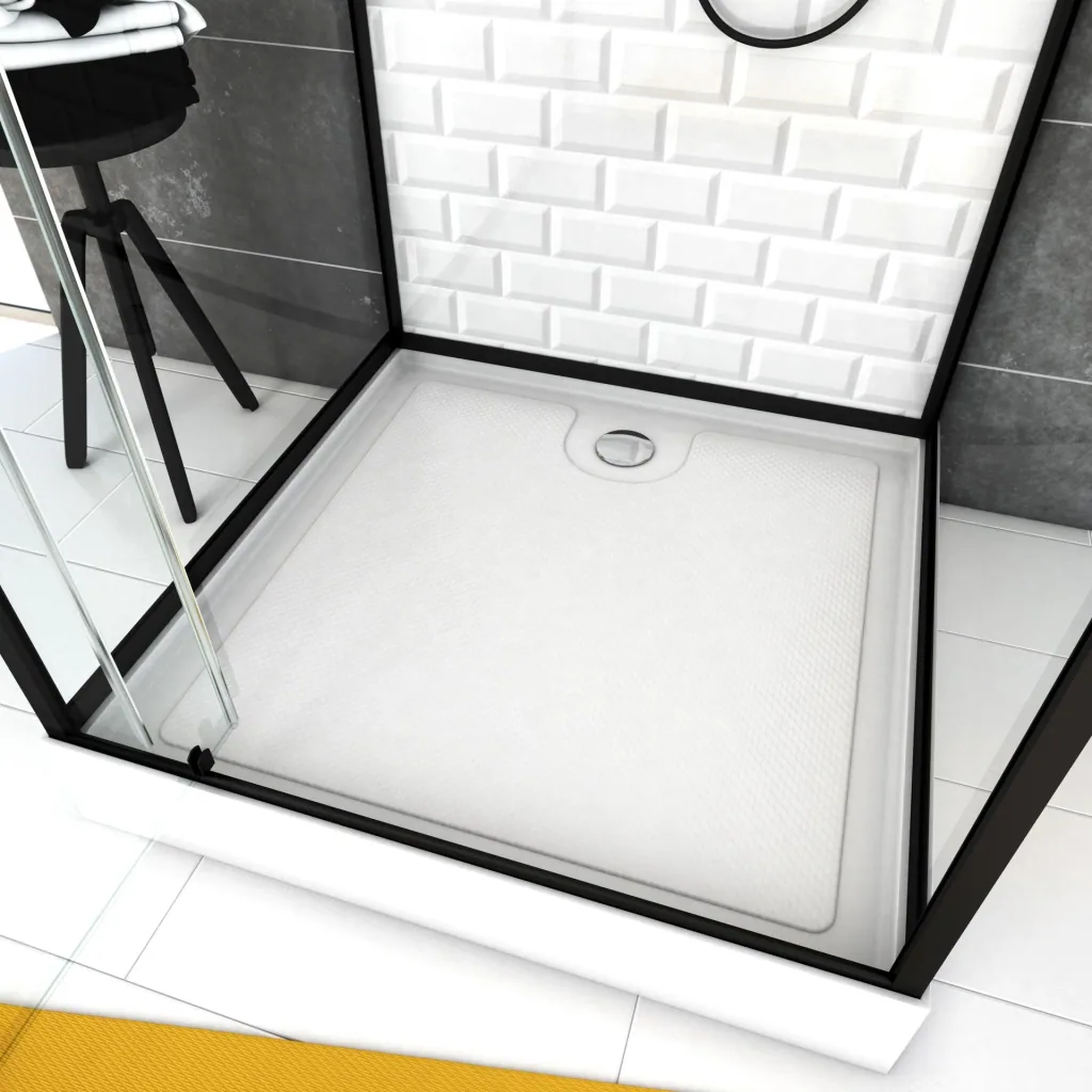 Komplettdusche "White Stone" 90 x 90 x 230 cm