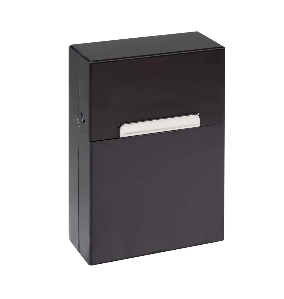 Cigarette case, black