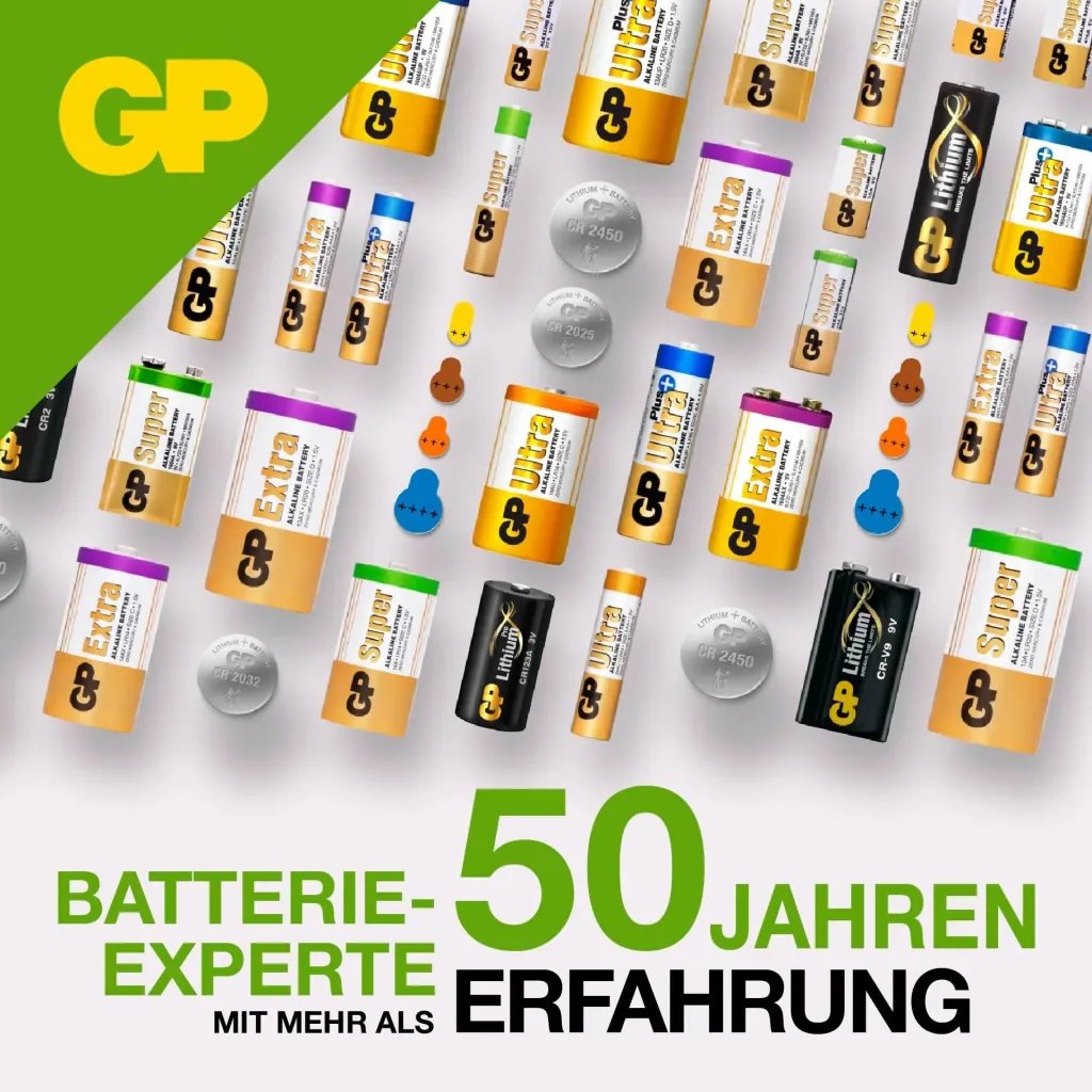 Alkaline 23A round cell battery, 12 V - 5 pieces