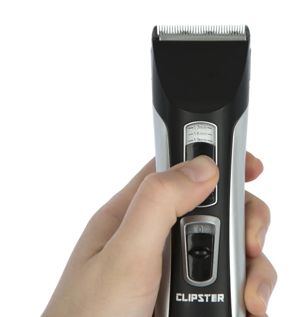 Cordless clipper DropiX waterproof, including accessories