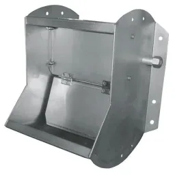 Trogtränke valve, Edelstahl 30 x 37.5 x 40 cm