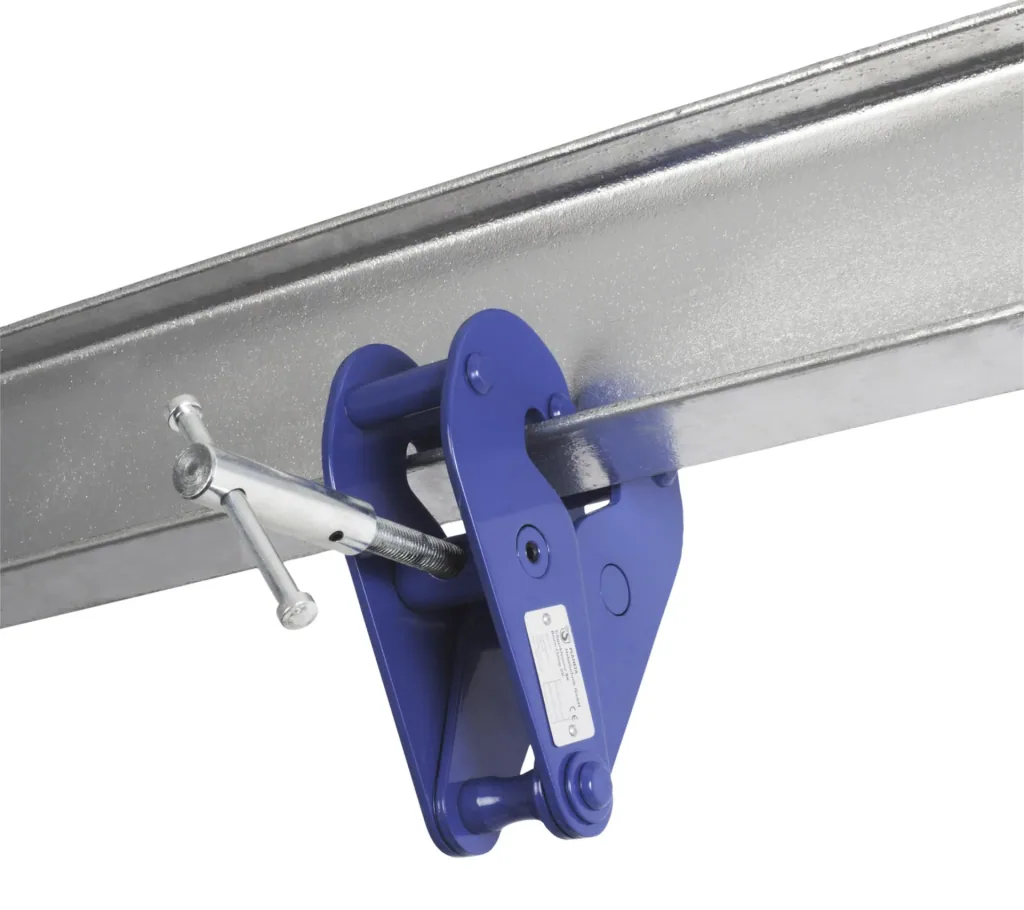 Beam clamp BK 10, load capacity 1000 kg, gripping range 75 - 230 mm